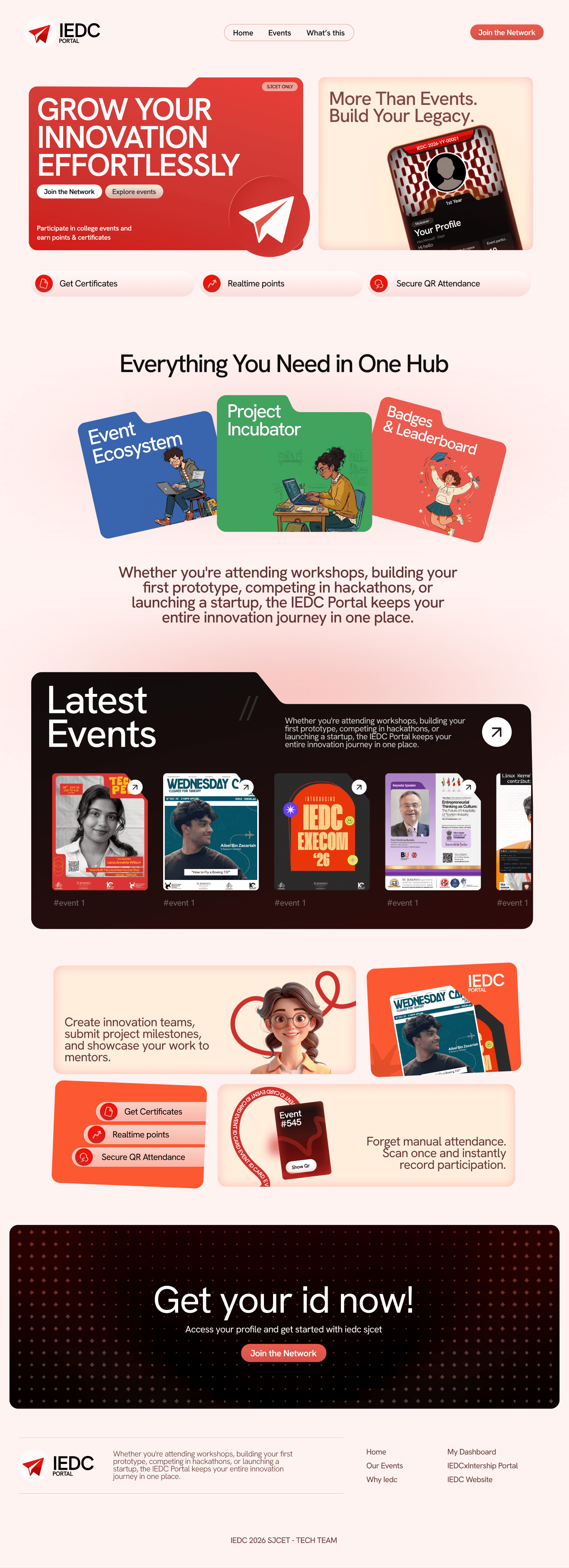 IEDC Student Innovation Portal