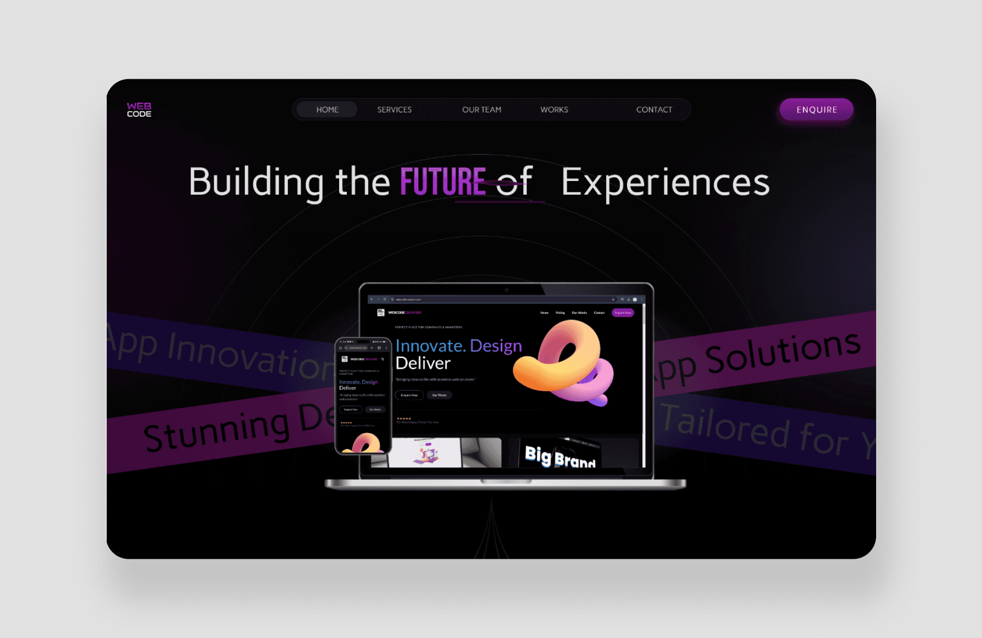 WebcodeCreators Official Webpage